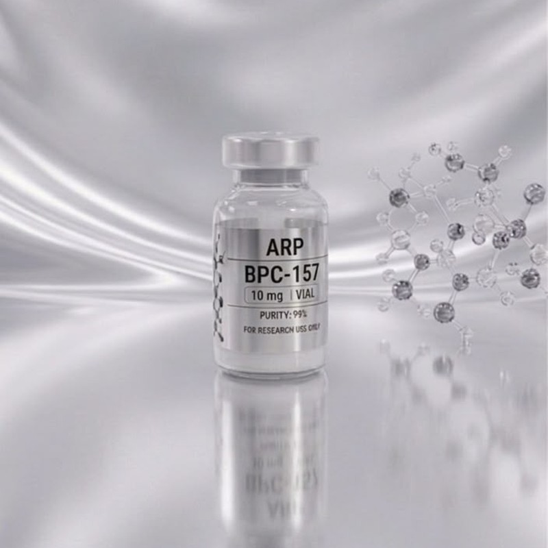 Research peptide vial